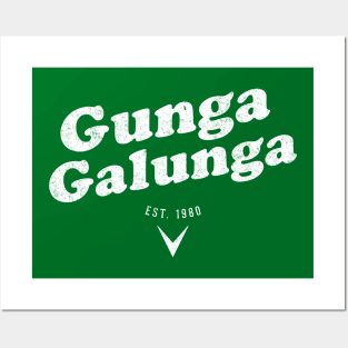 Gunga Galunga Est. 1980 - vintage logo Posters and Art